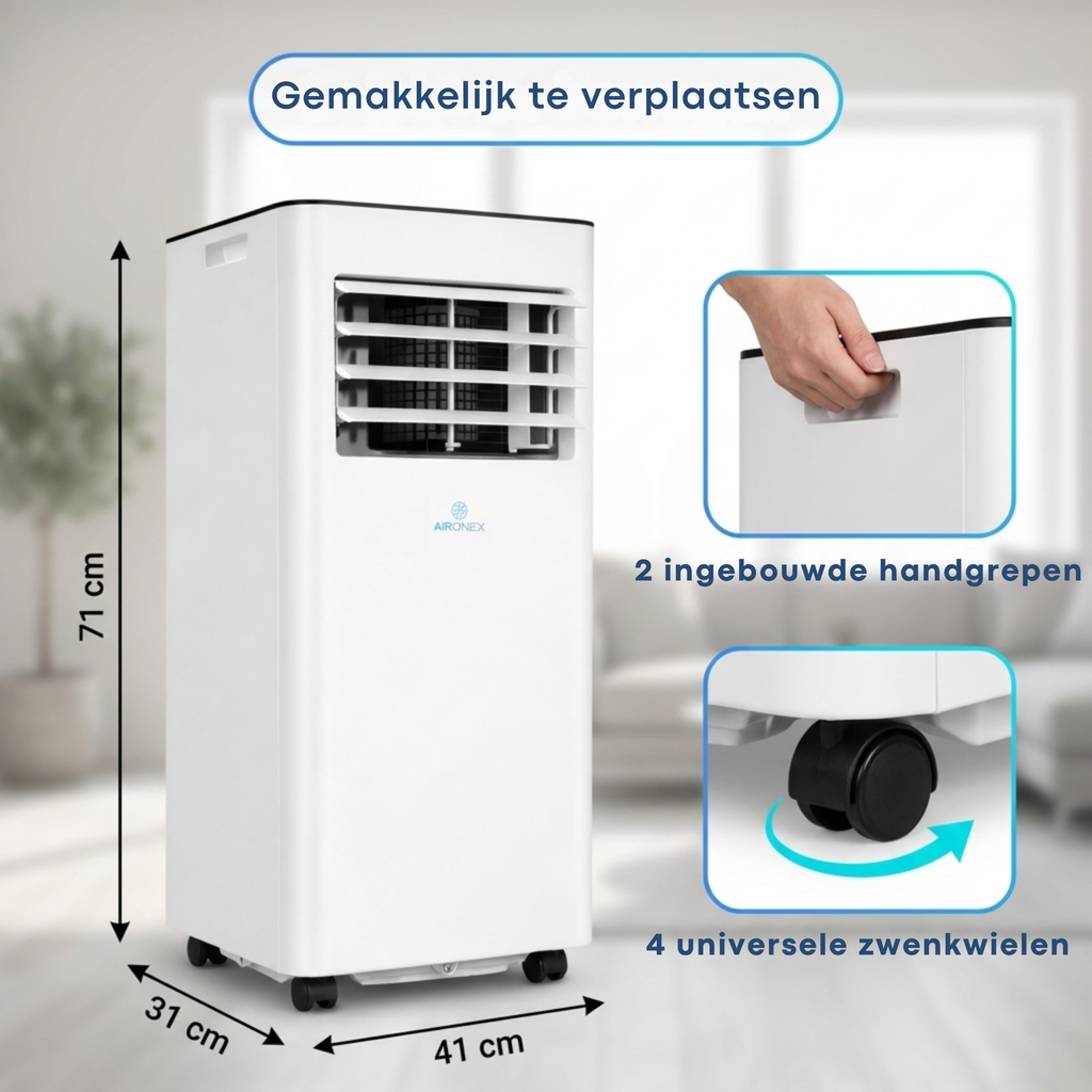 Mobiele Airco Aironex 7000 BTU