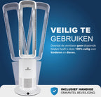 Aironex Bladloze Ventilator - Energiezuinige Luchtkoeler