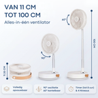 Aironex Opvouwbare Draagbare Ventilator