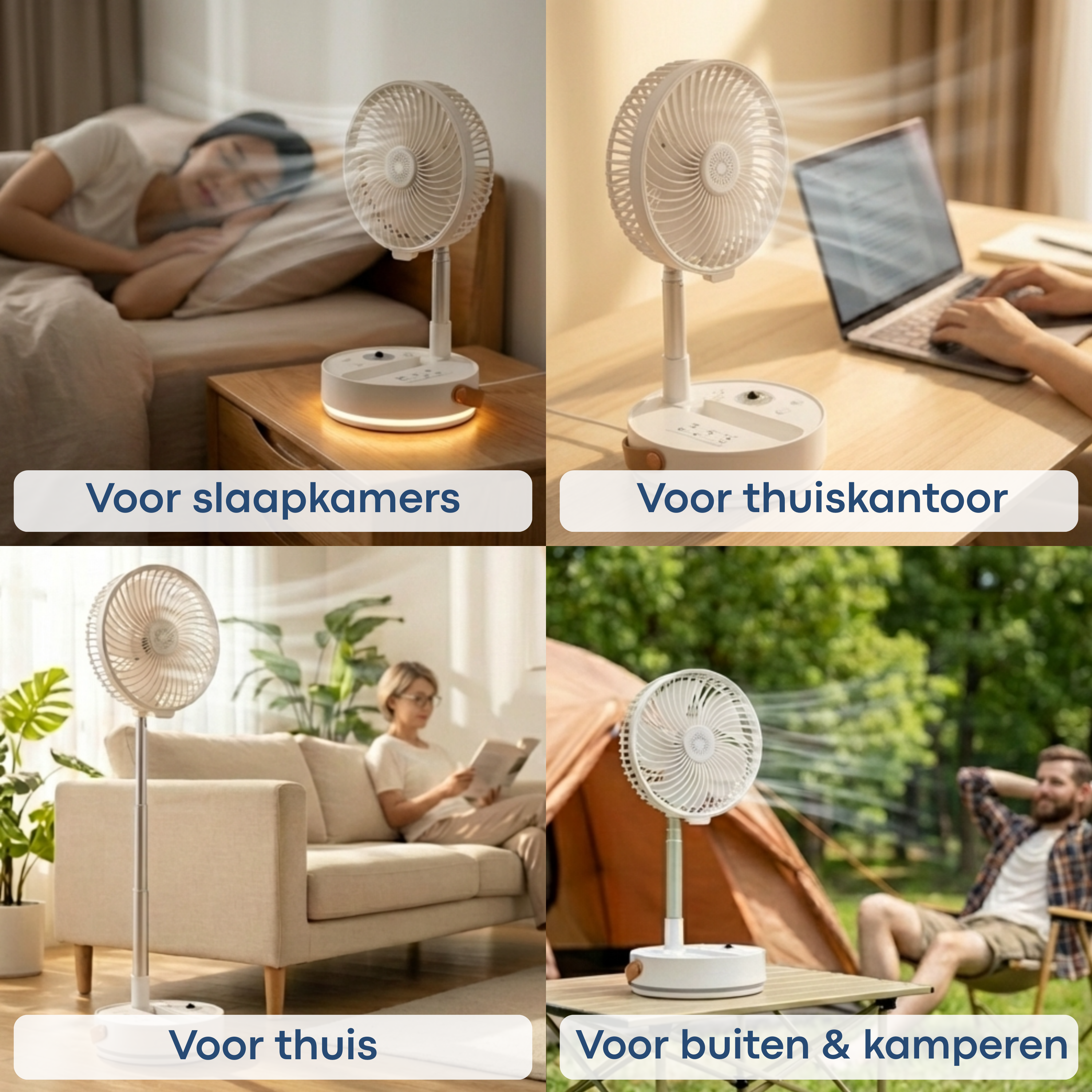 Aironex Opvouwbare Draagbare Ventilator