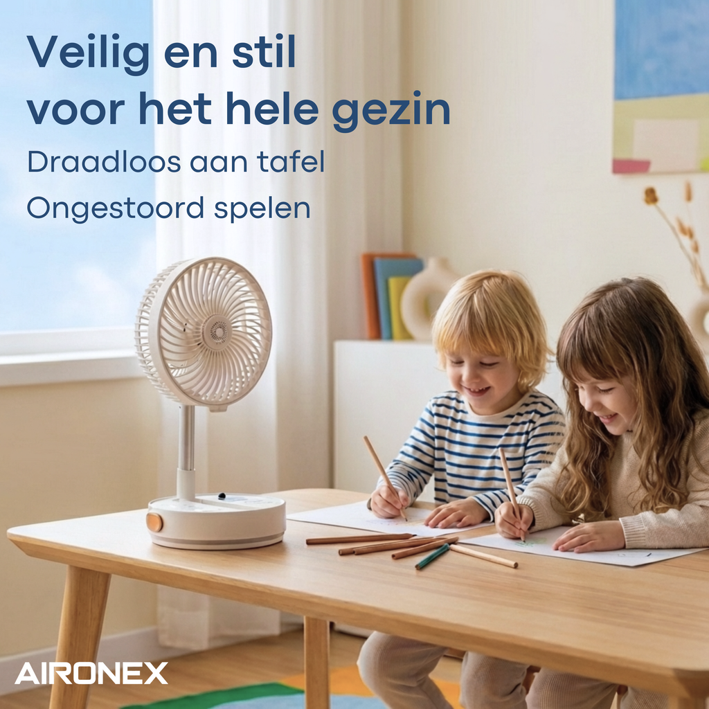Aironex Opvouwbare Draagbare Ventilator