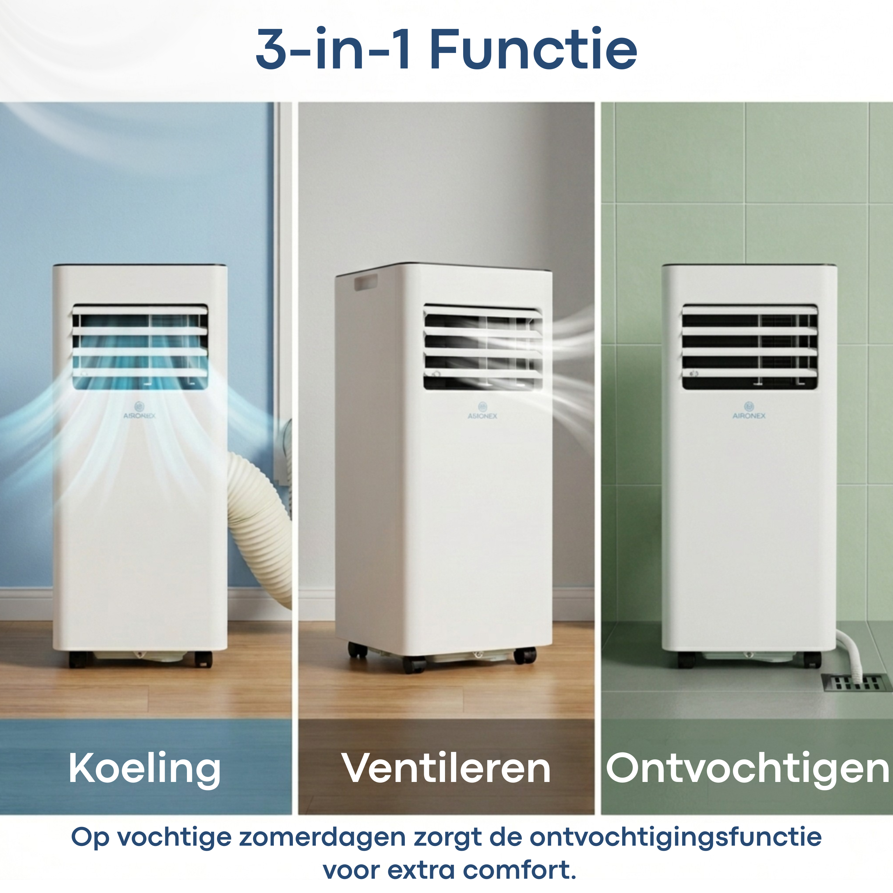 Mobiele Airco Aironex 7000 BTU