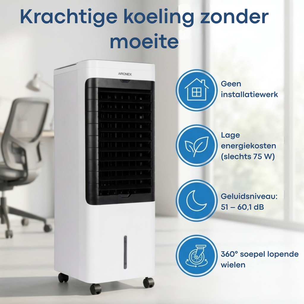 Aironex Aircooler / Luchtkoeler – 5L Watertank