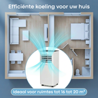 Mobiele Airco Aironex 7000 BTU