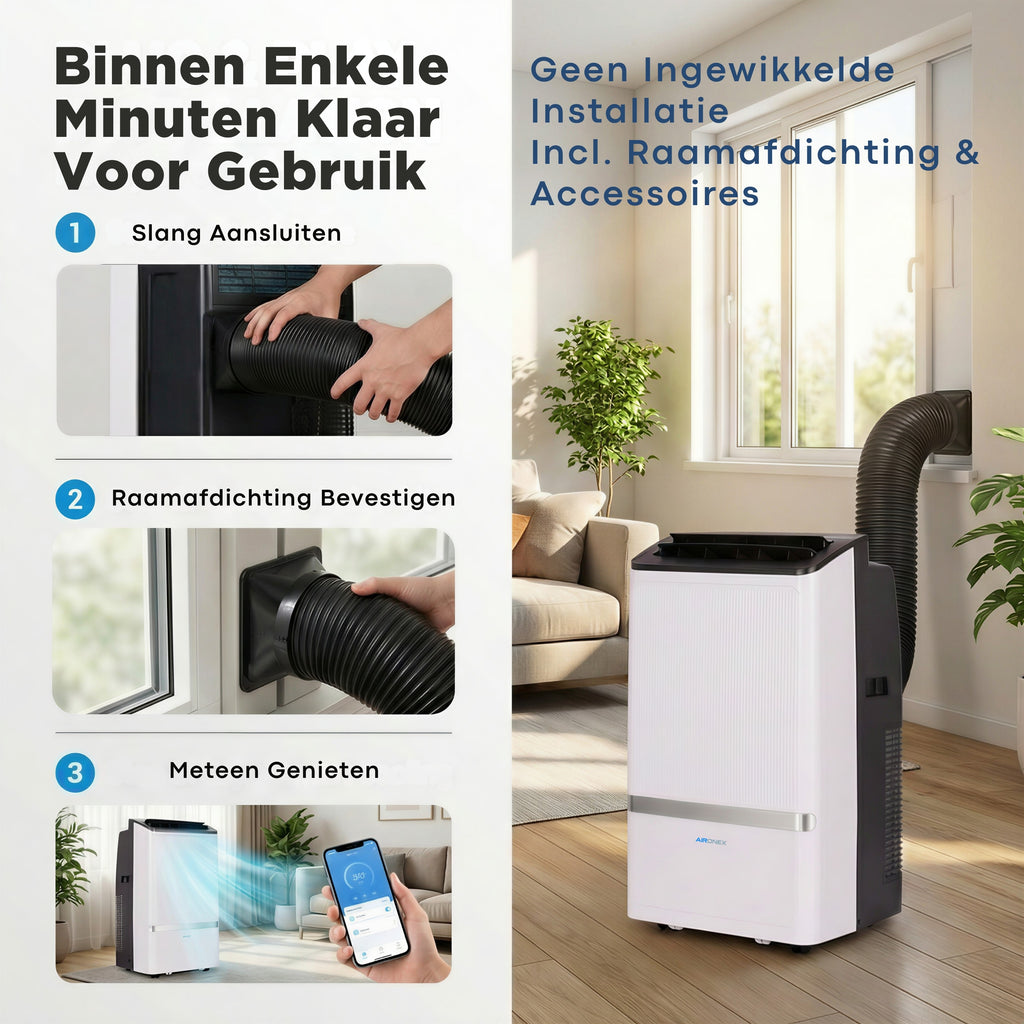 Mobiele Airco Aironex 12000 BTU