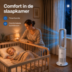 Aironex Bladloze Ventilator - Energiezuinige Luchtkoeler - Met Wifi