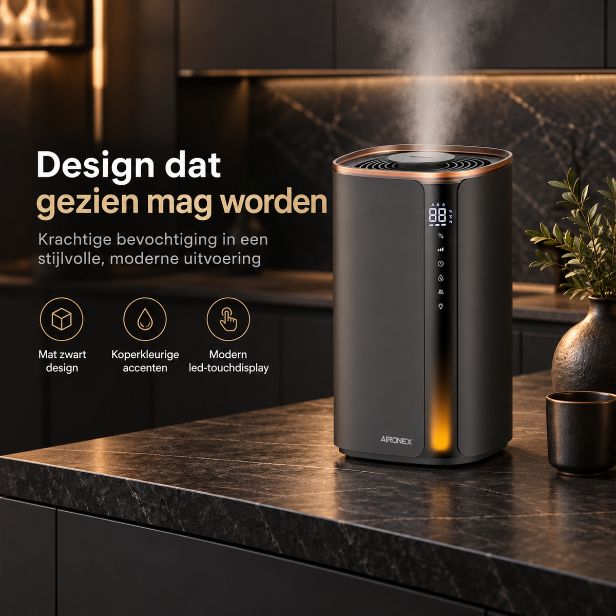 Aironex Pro+ Luftbefeuchter 4,5 Liter