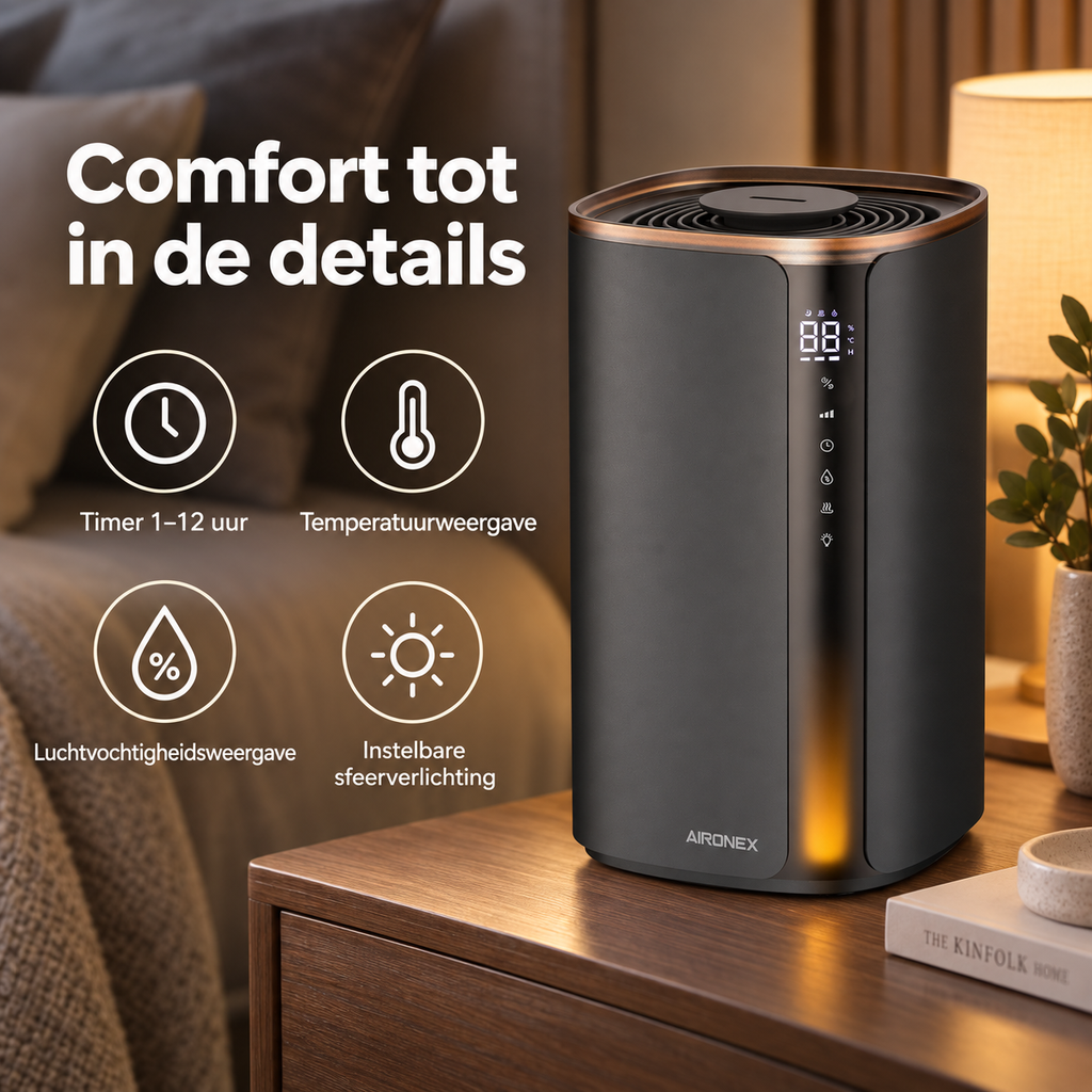 Aironex Pro+ Luftbefeuchter 4,5 Liter