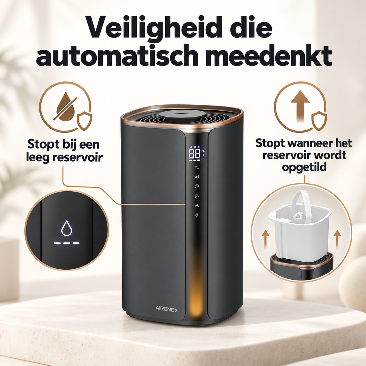 Aironex Pro+ Luftbefeuchter 4,5 Liter