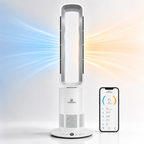 Aironex Bladloze Ventilator - Energiezuinige Luchtkoeler - Met Wifi