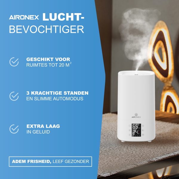 Luchtbevochtiger 3.8 liter