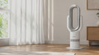 Bladeless Fan Swing Wit - Verkoelen en Verwarmen