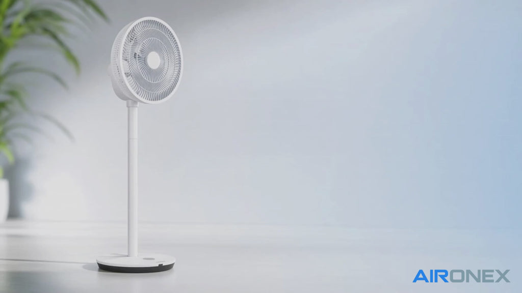 Aironex Ventilator - Stille Statiefventilator met 26 snelheden