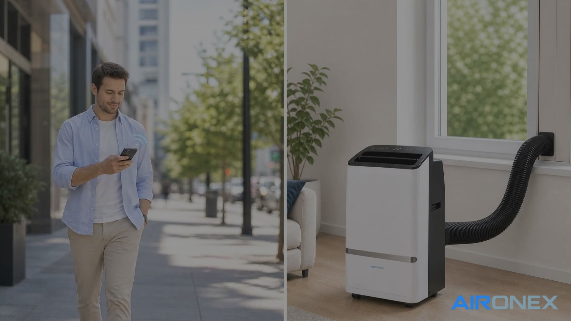 Mobiele Airco Aironex 12000 BTU